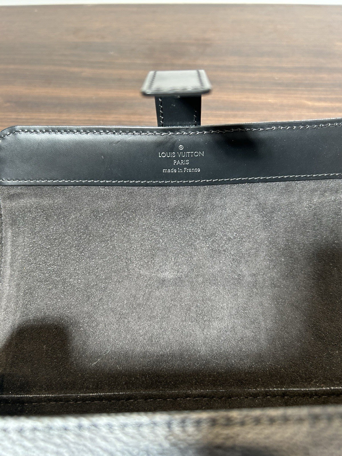 LOUIS VUITTON Damier Graphite 3 Watch Travel Case