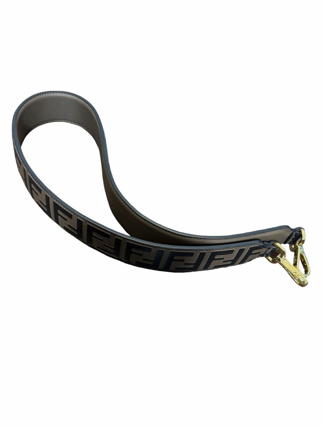 Fendi Brown Leather Strap