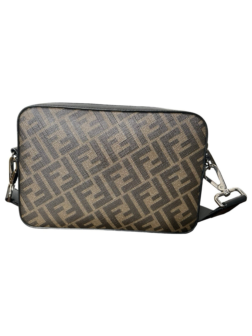 Fendi Camera Case Bag Zucca Coated Canvas and Leather Small