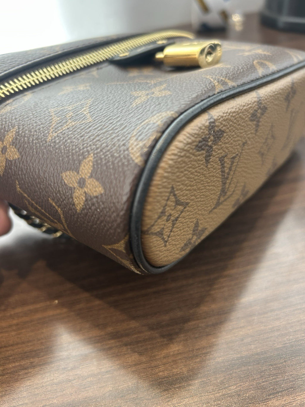 Louis Vuitton LV Monogram Vanity Chain Pouch