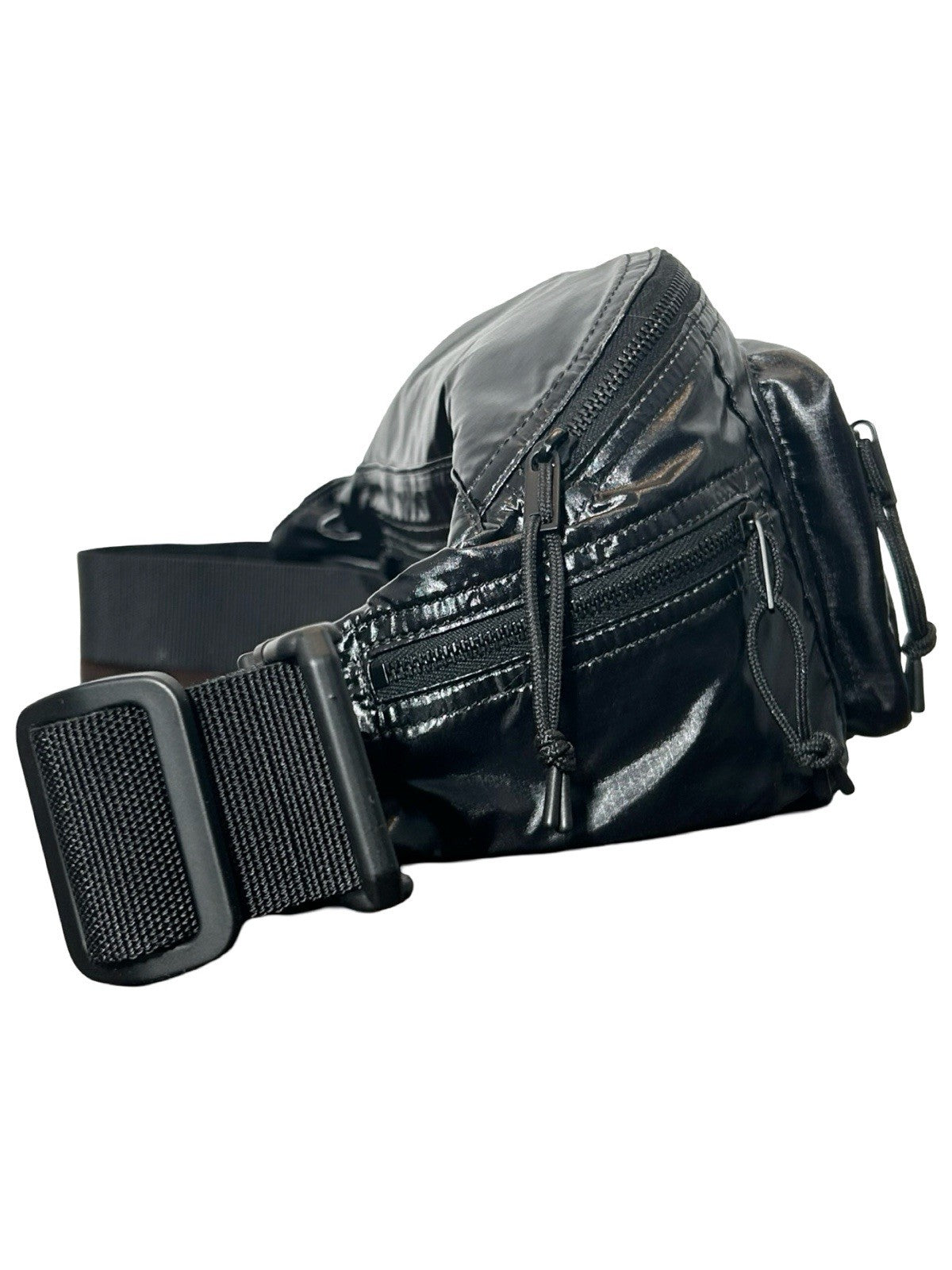 Saint Laurent Nylon Logo Nuxx Body Belt Bag Black