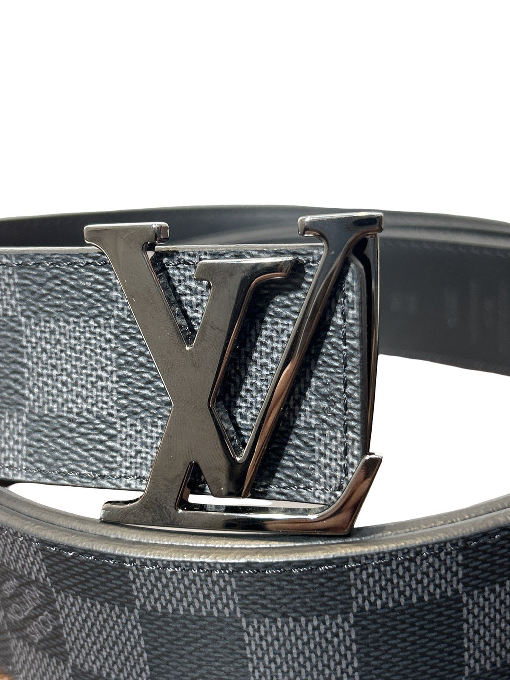 Louis Vuitton LV Initiales 40mm Reversible Belt Damier Black