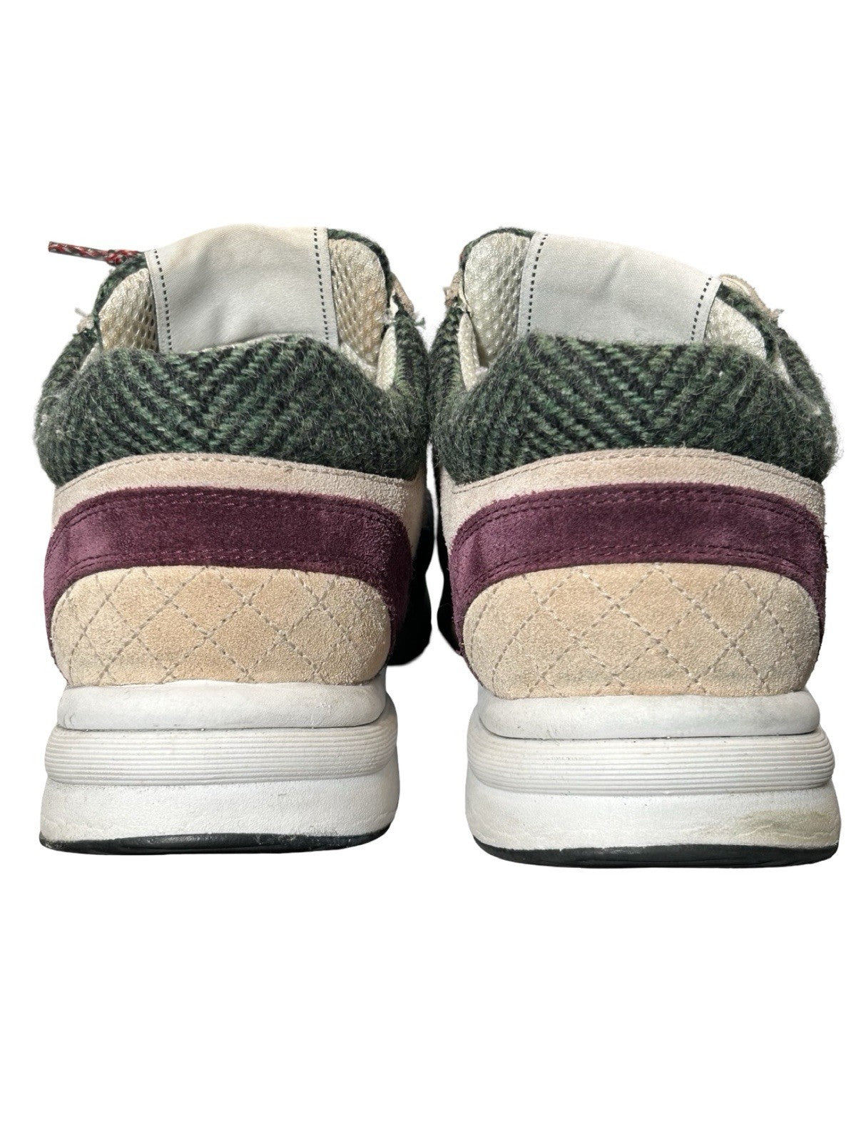 Chanel Tweed Suede CC Sneakers Size 37.5 Eu