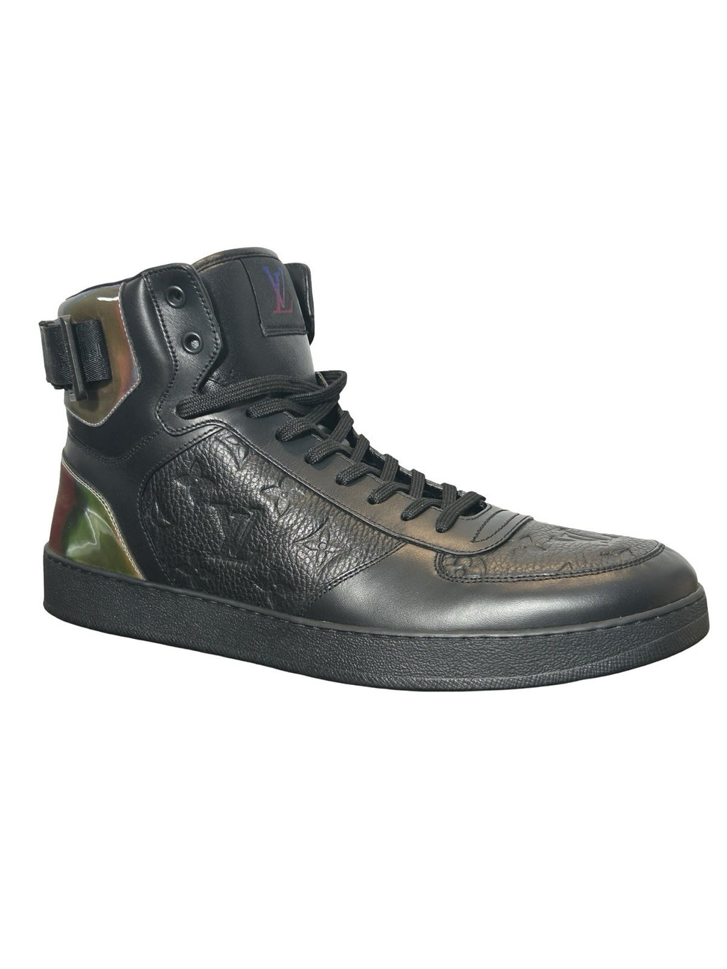 Louis Vuitton LV Rivoli High-Top Black Monogram LV Size 10