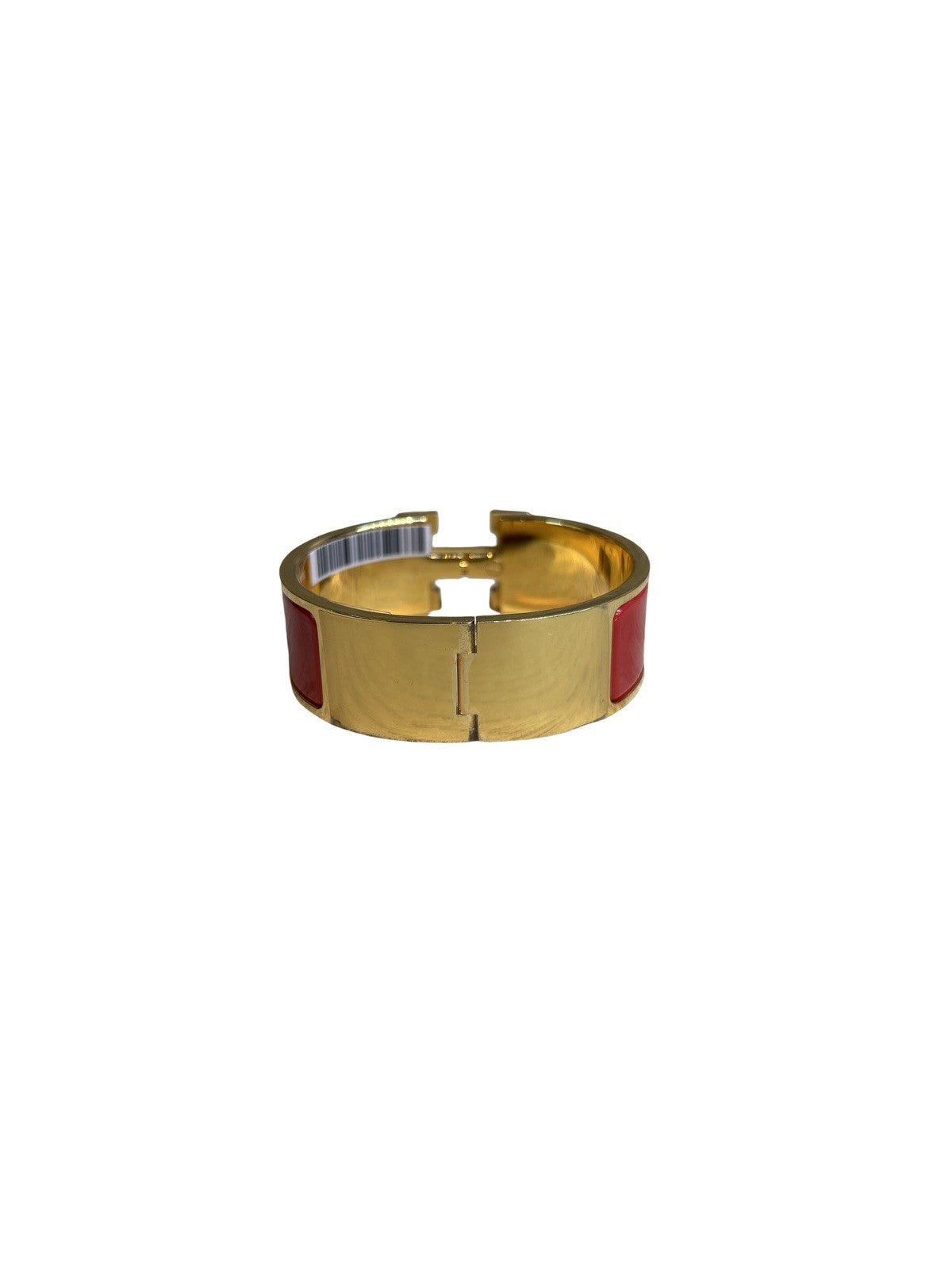 Hermès Clic Clac H Bracelet Enamel Red