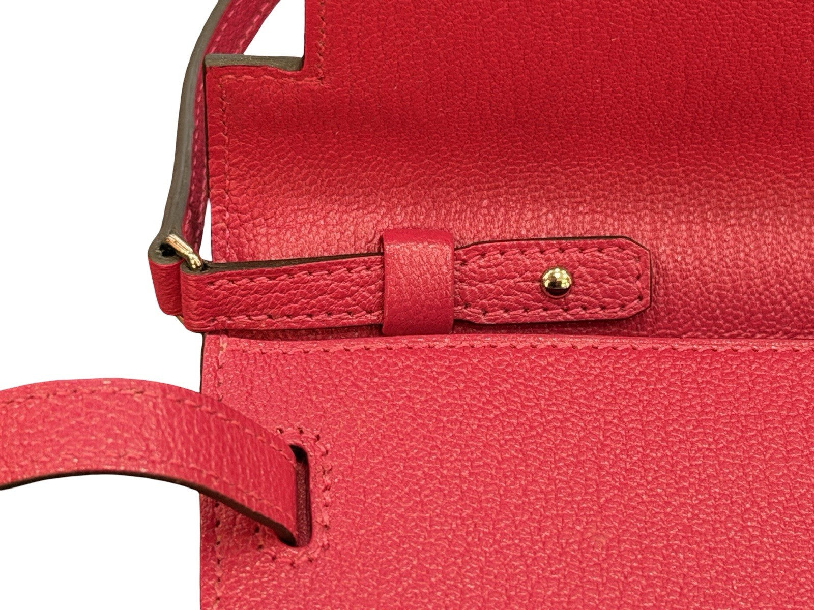 Hermès Kelly To Go Chevre Mysore Shoulder Bag Rose Mexico
