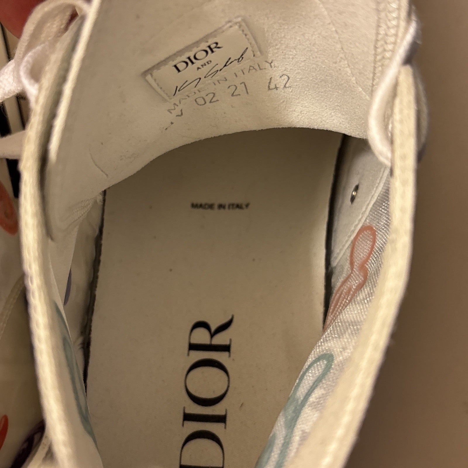 dior b23 high top sneakers
