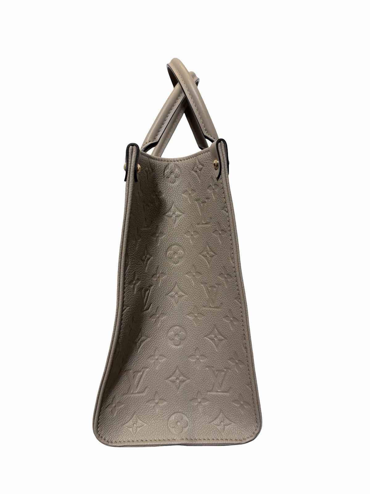 Louis Vuitton OnTheGo Beige Monogram MM Shoulder Bag