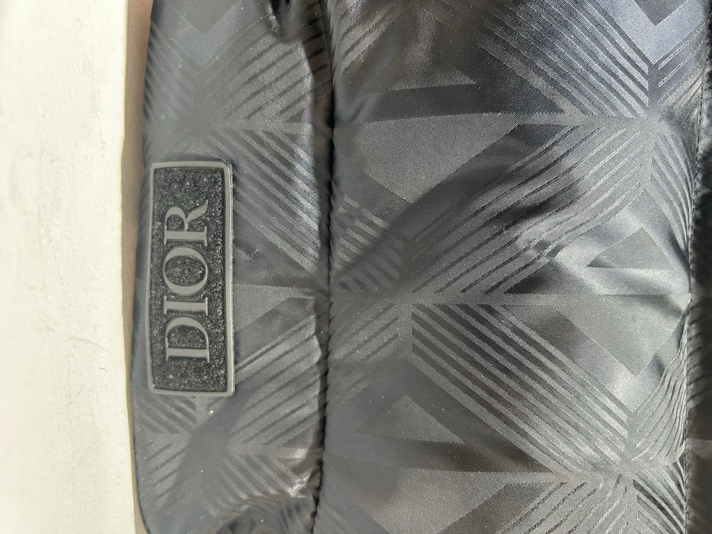 Dior Oblique Puffer Vest Homme Blue
