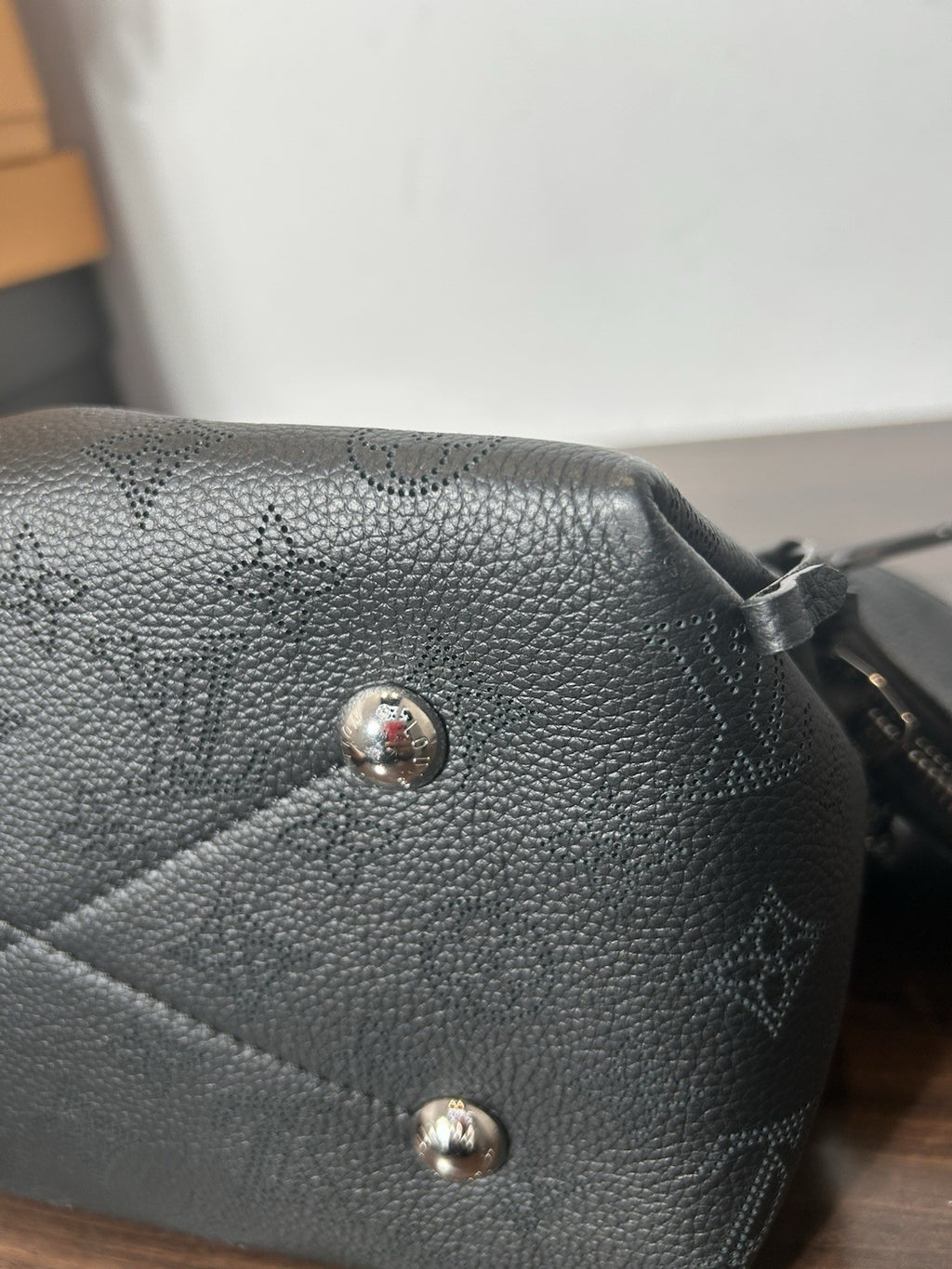 Louis Vuitton Bella Bucket Bag Mahina Leather