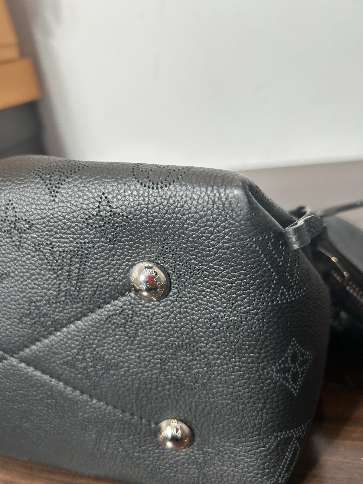Louis Vuitton Bella Bucket Bag Mahina Leather