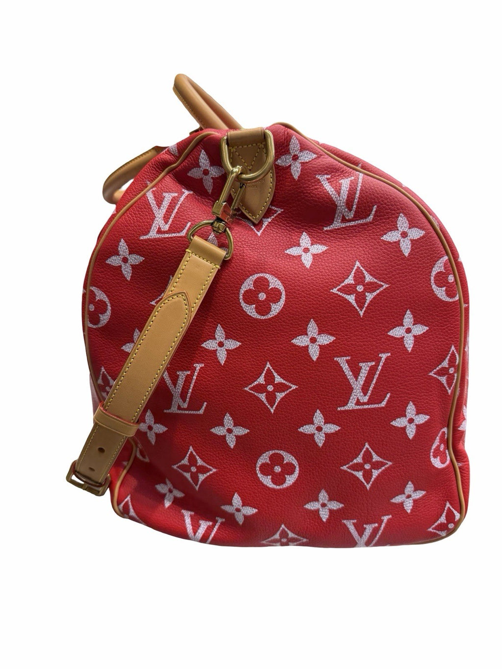 Louis Vuitton Speedy P9 Bandouliere 50 in Red