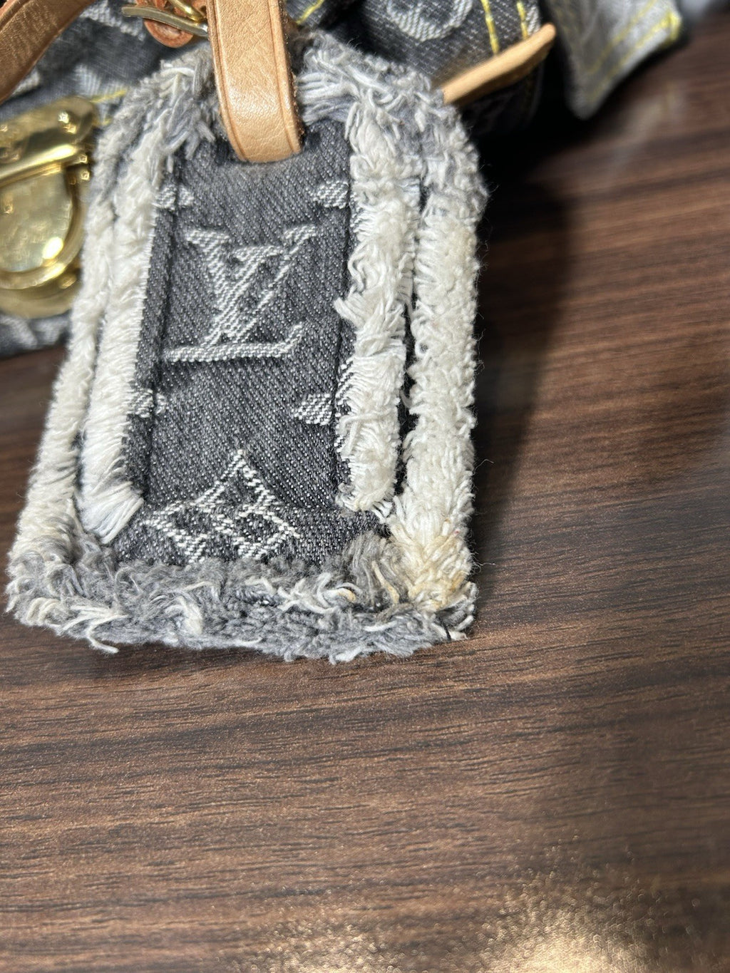 Louis Vuitton LV Monogram Patchwork Bowly Denim