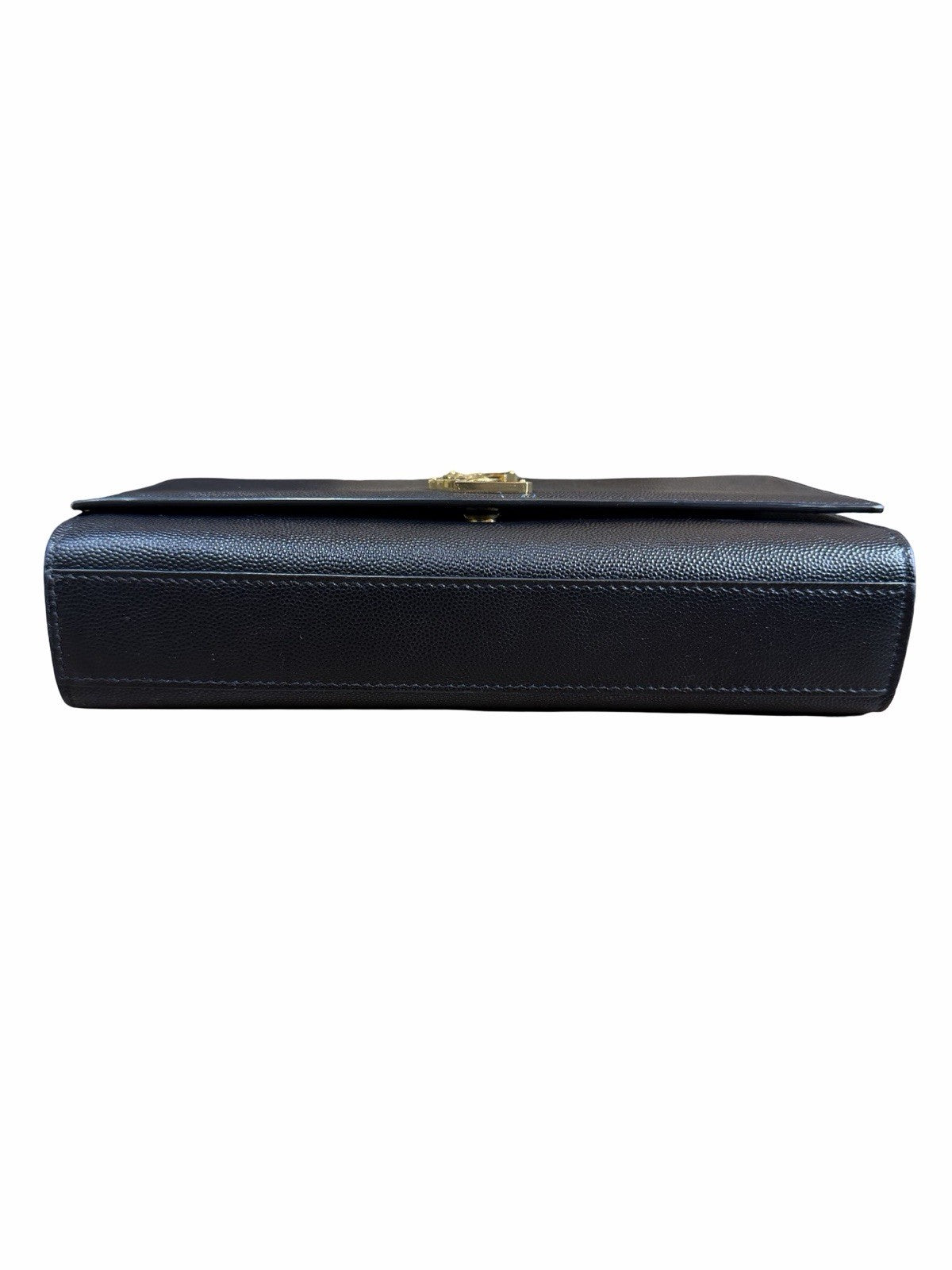 Saint Laurent Leather Kate Medium Black Shoulder Bag