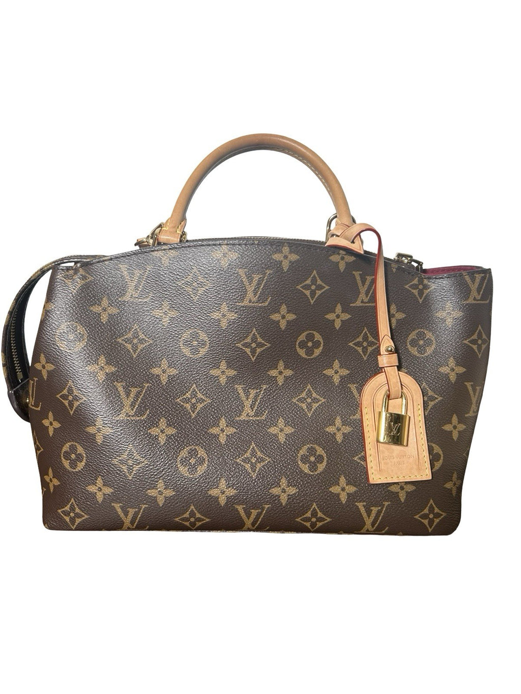 LOUIS VUITTON Monogram Petit Palais PM Hand Bag