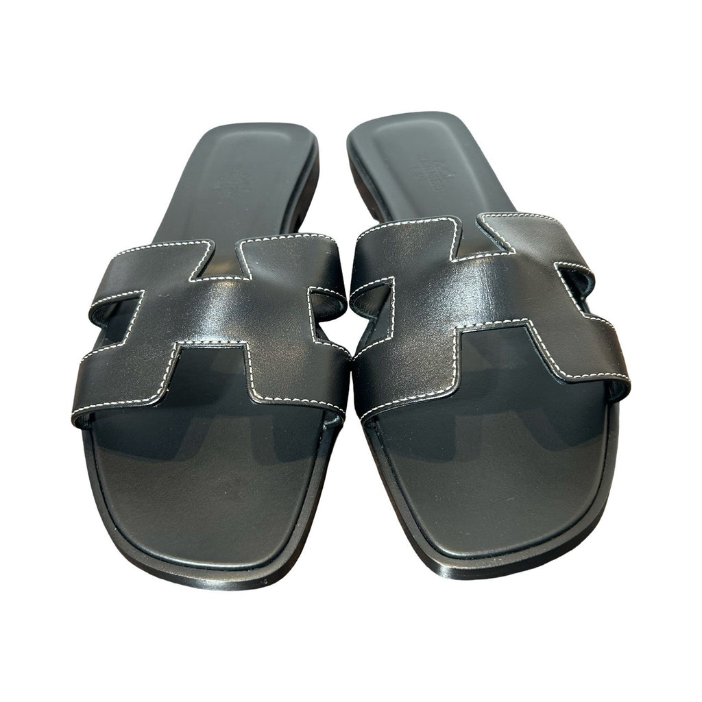 Hermes Women's Oran Sandals Leather