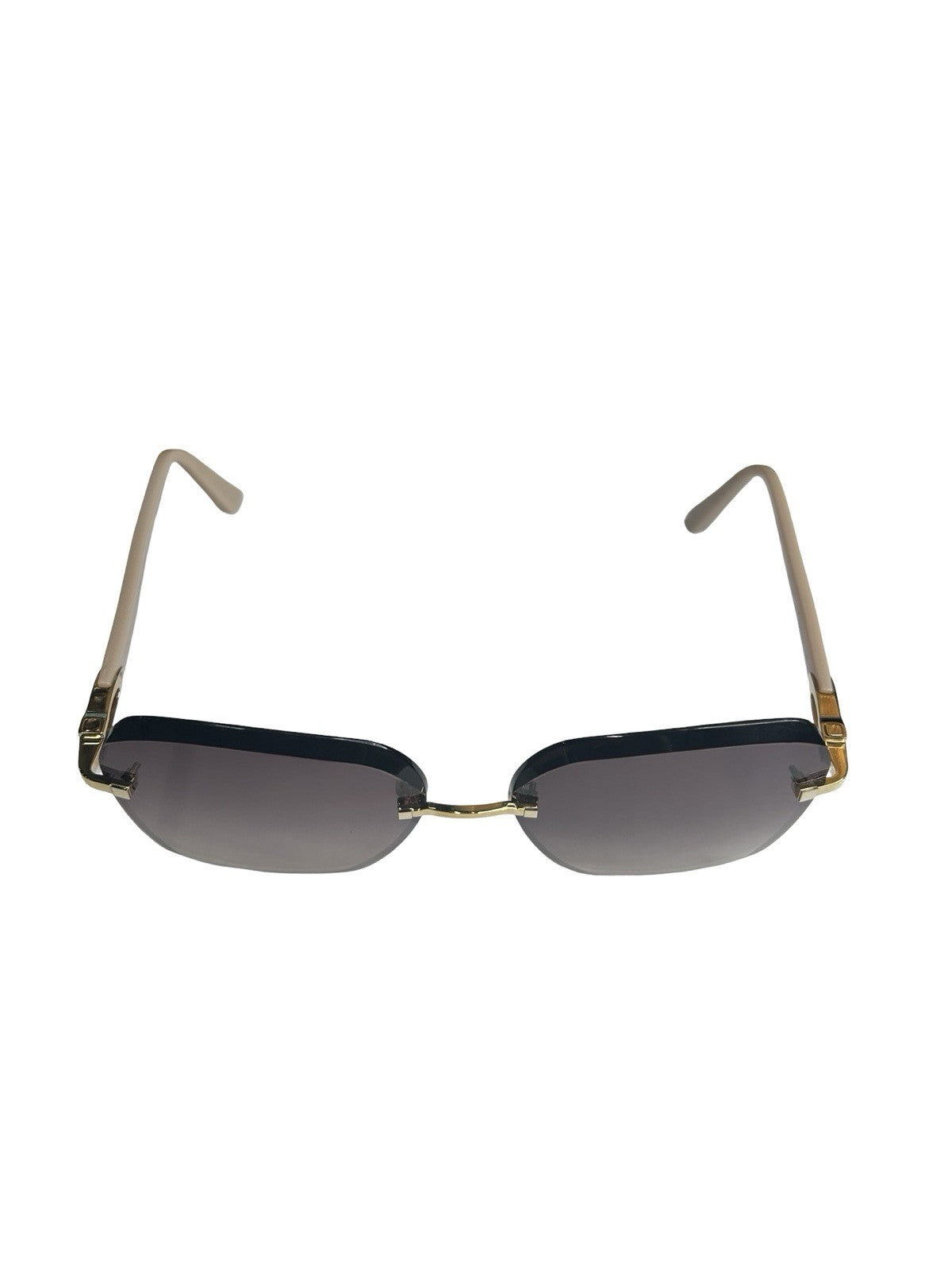 Cartier C Decor Purple Gradient Acetate Gold Tone Hardware Sunglasses Size-140