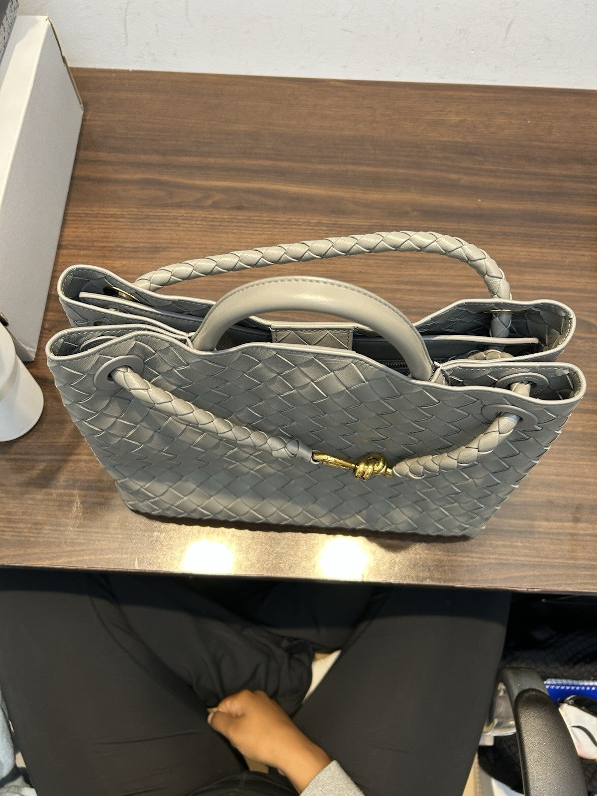 Bottega Veneta Andiamo Basalt 
