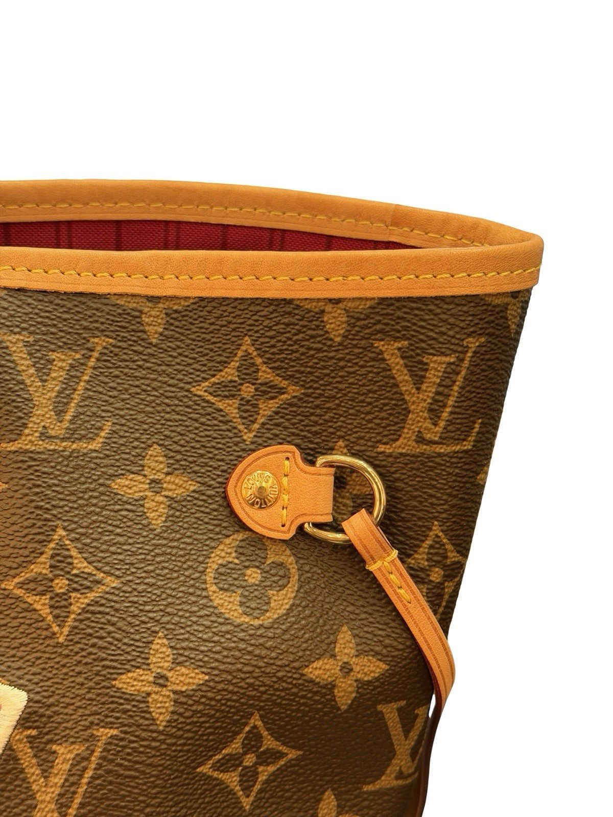 Louis Vuitton Neverfull NM Tote Limited Edition Patches Monogram Canvas MM
