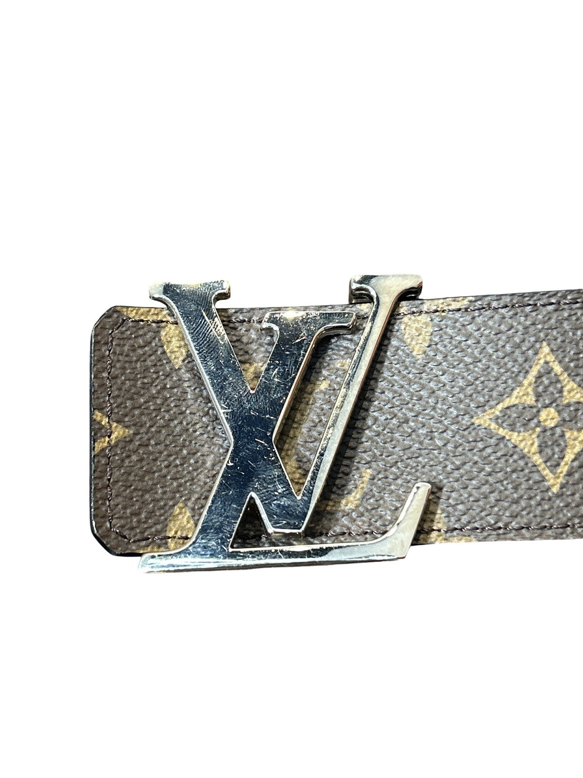 Louis Vuitton LV Initiales Belt Monogram Canvas 40mm 90