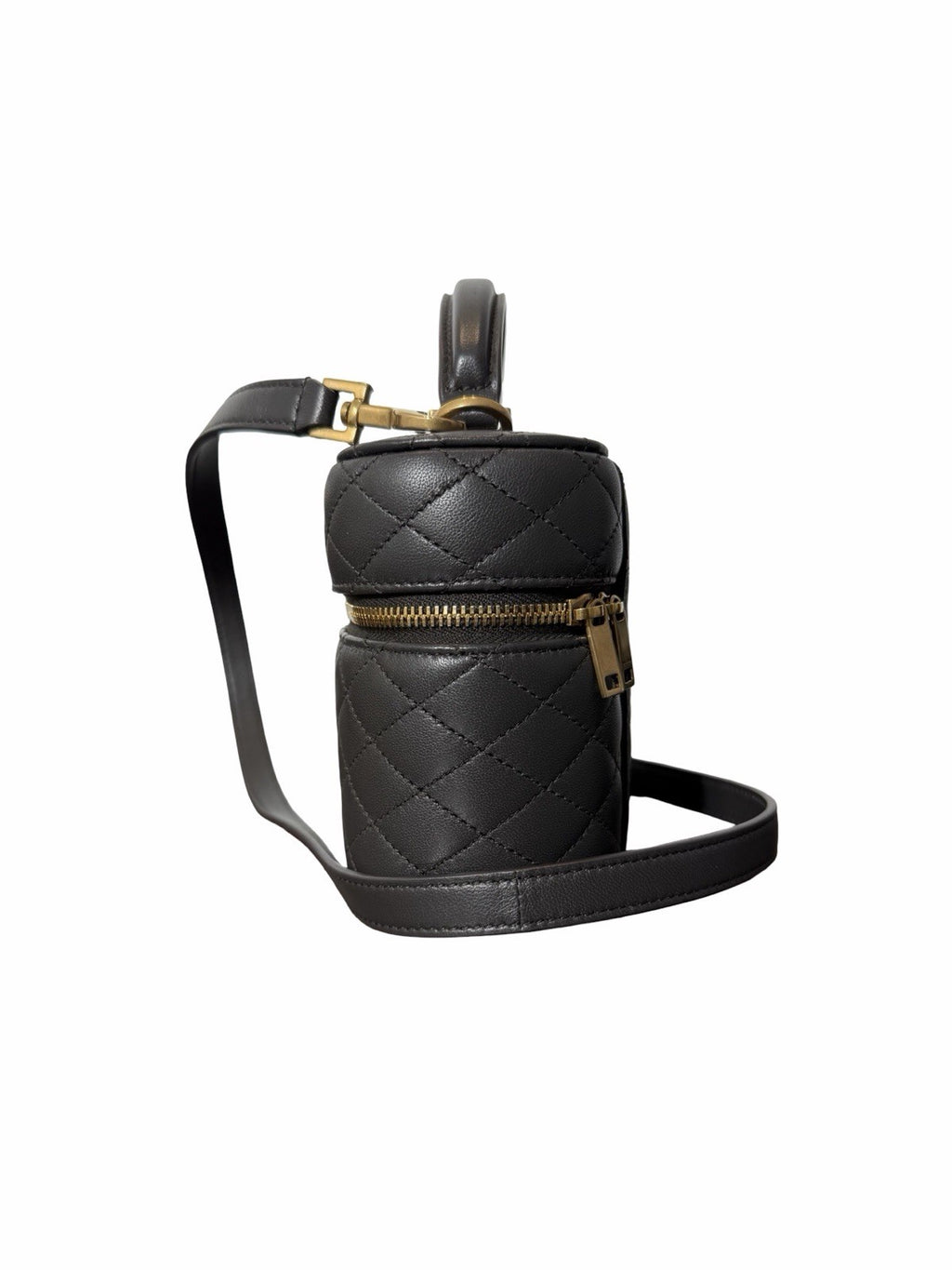 Saint Laurent YSL Gaby Mini Vanity Bag in Lambskin