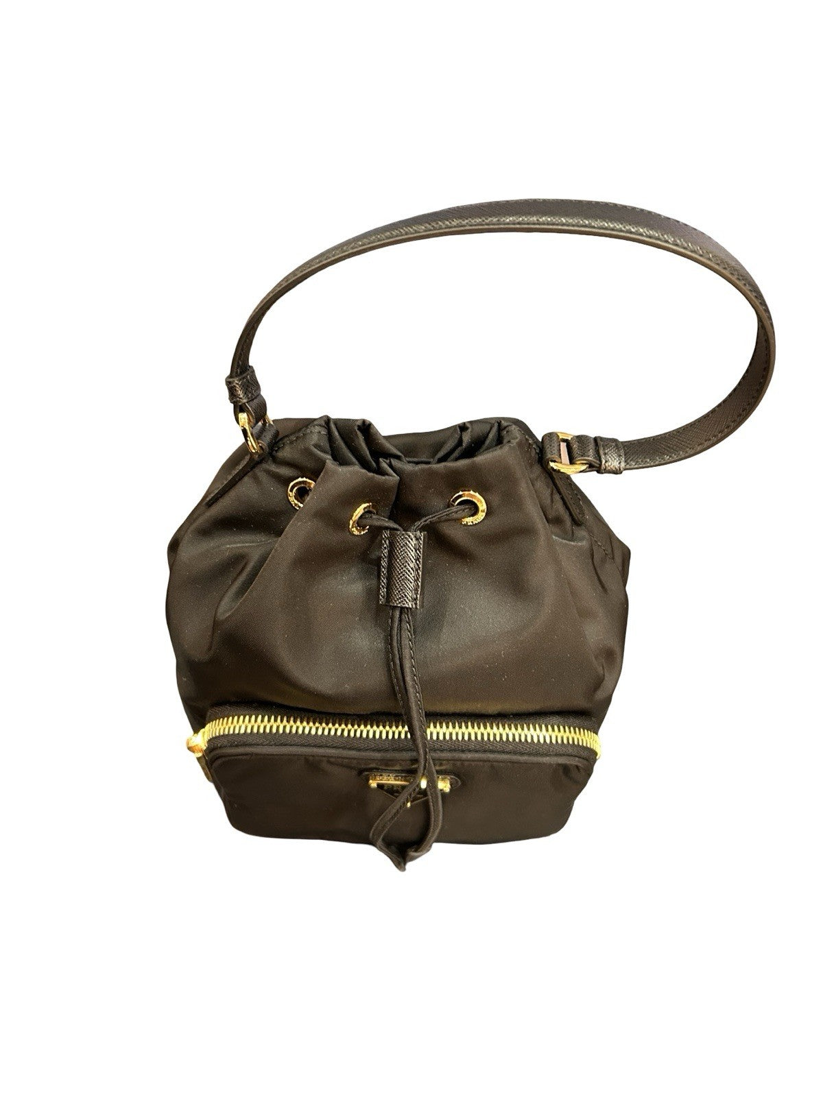 Prada Duet Re-Nylon Bucket Bag