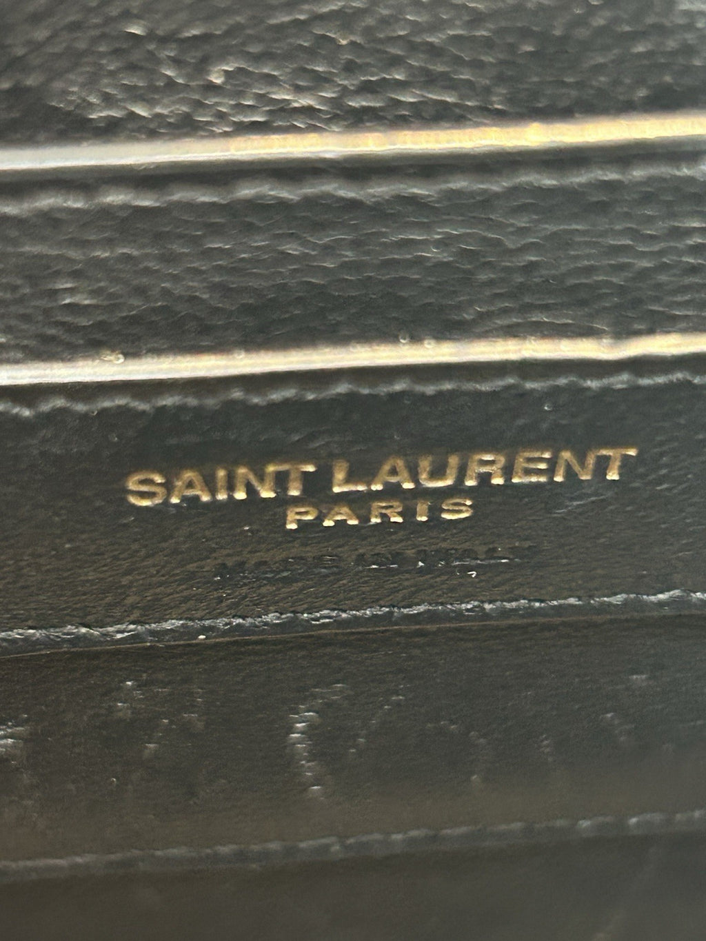 Saint Laurent YSL Cassandra Mini Top Handle Crocodile Leather Handbag