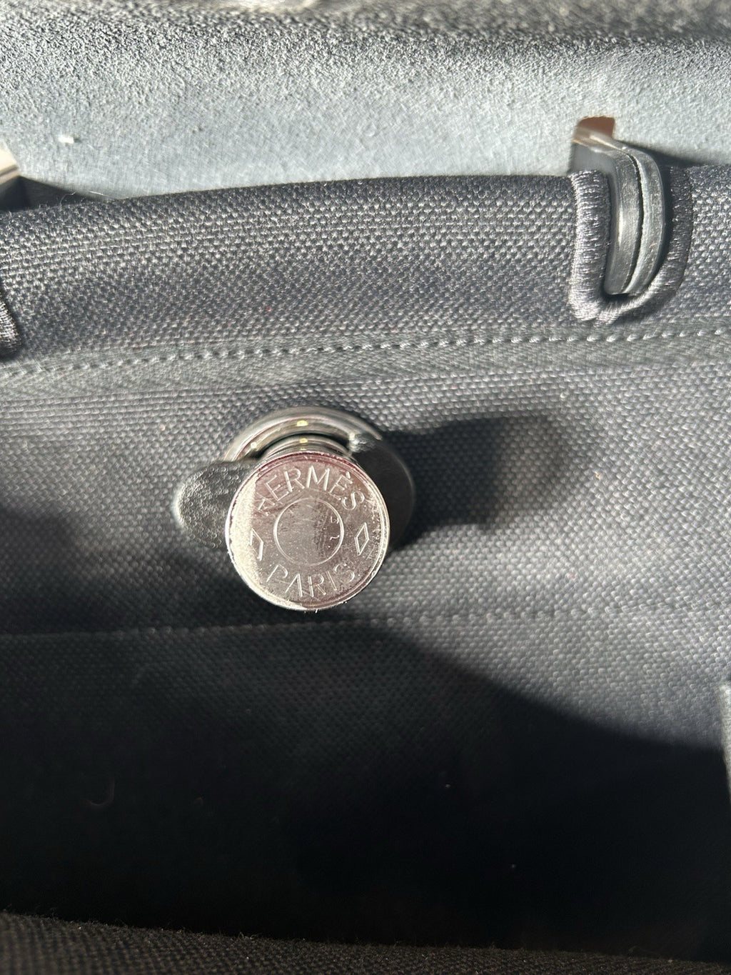 Hermes Herbag A Dos Backpack Toile