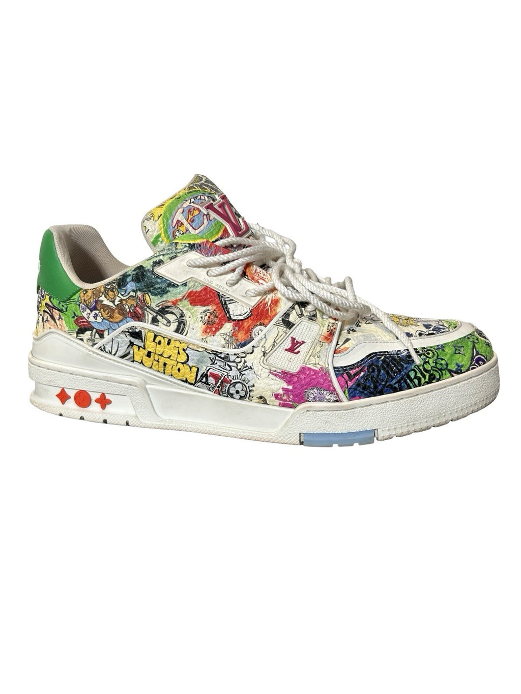 Louis Vuitton Calfskin Monogram Comic Book Motif Size 9.5LV / 10.5 US