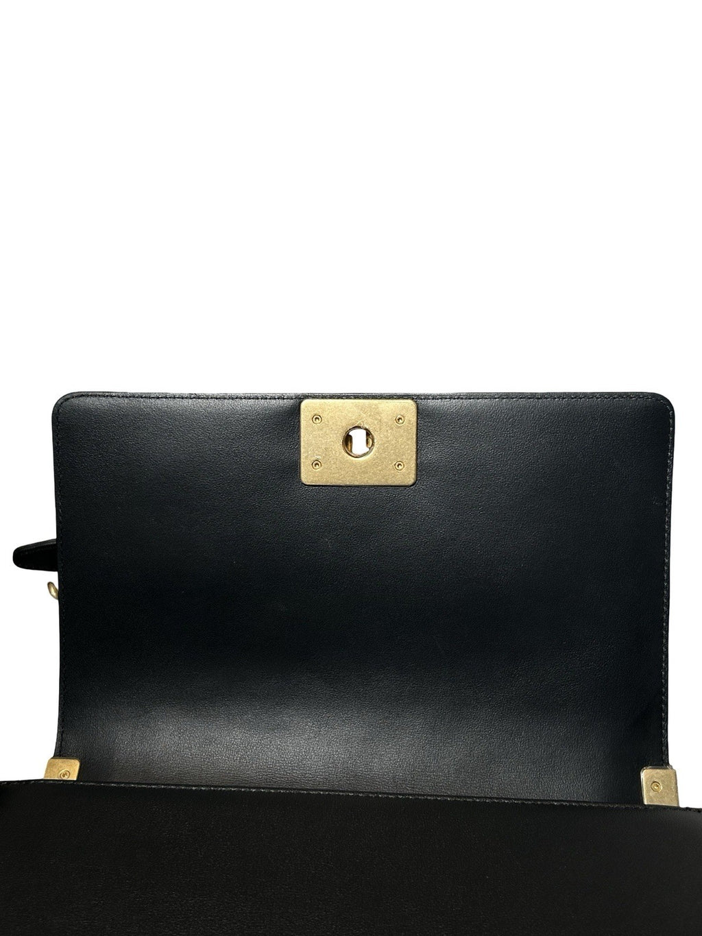 Chanel Lambskin Quilted Old Medium Boy Flap