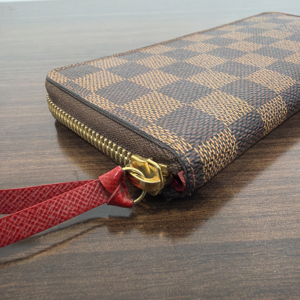 Louis Vuitton Damier Ebene Clemence Wallet