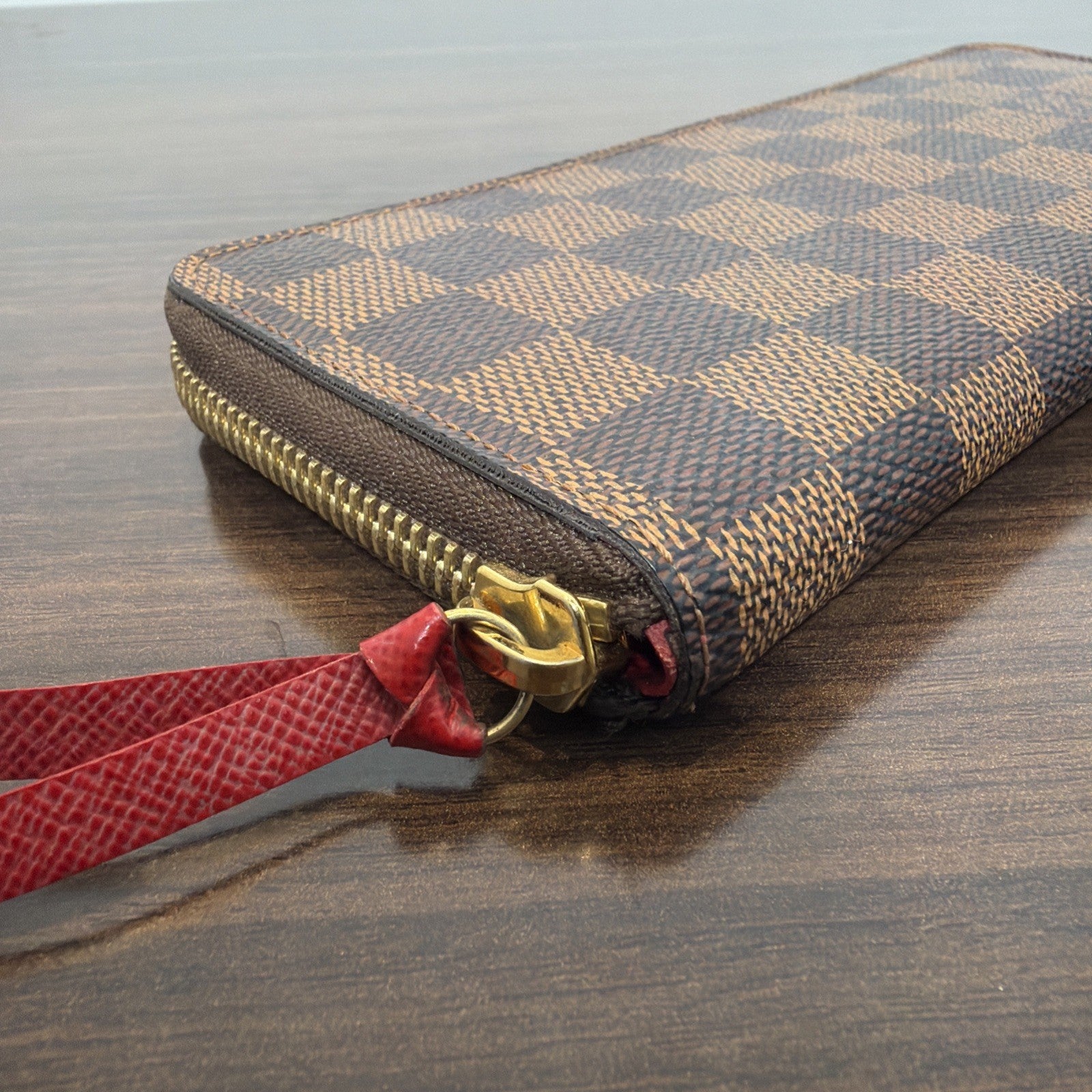 Louis Vuitton Damier Ebene Clemence Wallet
