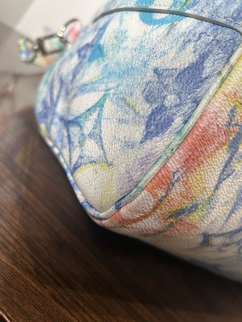Keepall Bandouliere Bag Limited Edition Monogram Pastel Multicolor 50