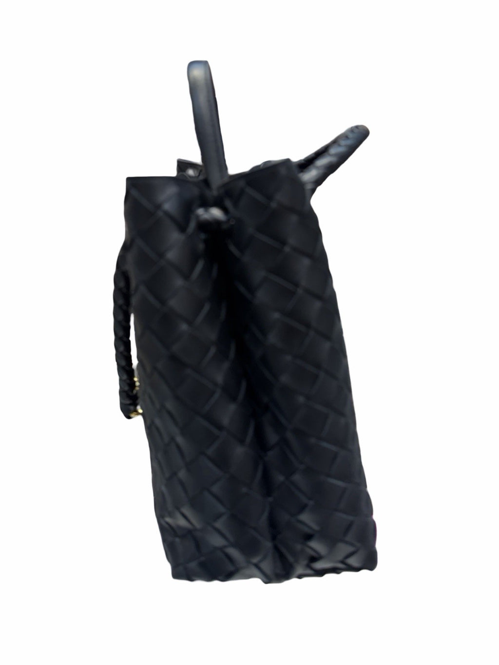 Bottega Veneta Black Intrecciato Andiamo Medium 