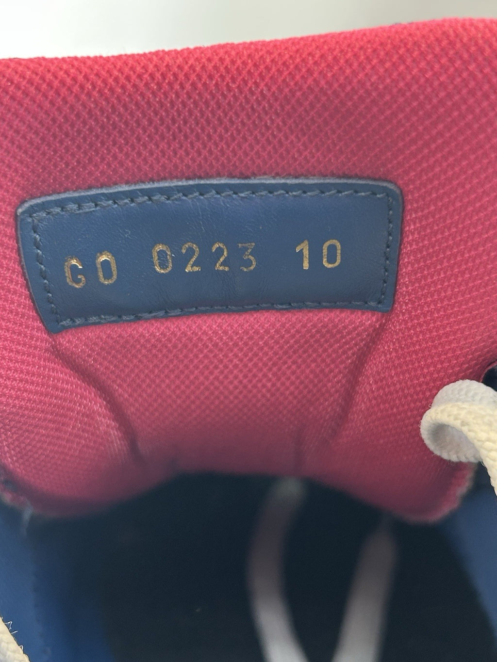 Louis Vuitton Run Away Blue Monogram Denim Size 10 LV / 11 US