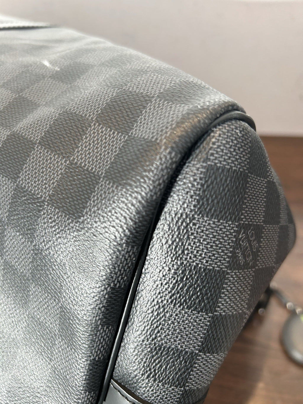LOUIS VUITTON KEEPALL BANDOULIERE 55 DAMIER GRAPHITE