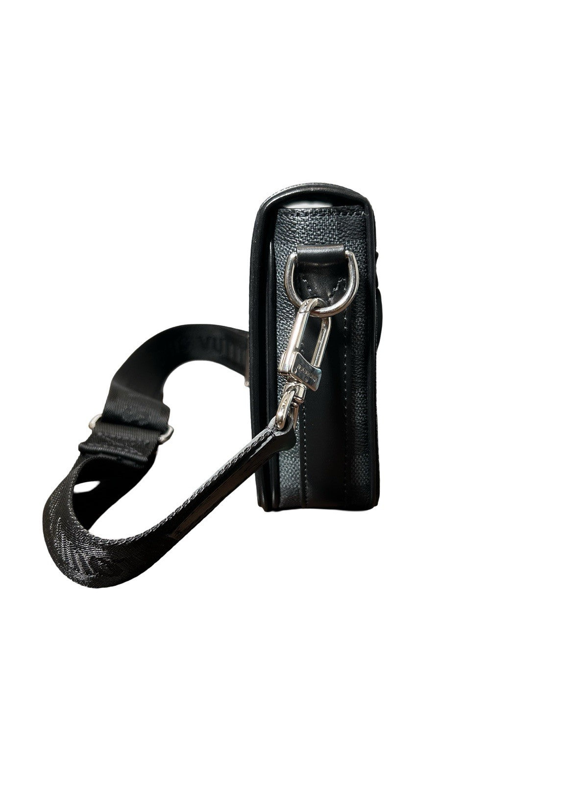 Louis Vuitton Studio Messenger Bag Limited Edition Damier Graphite 3D