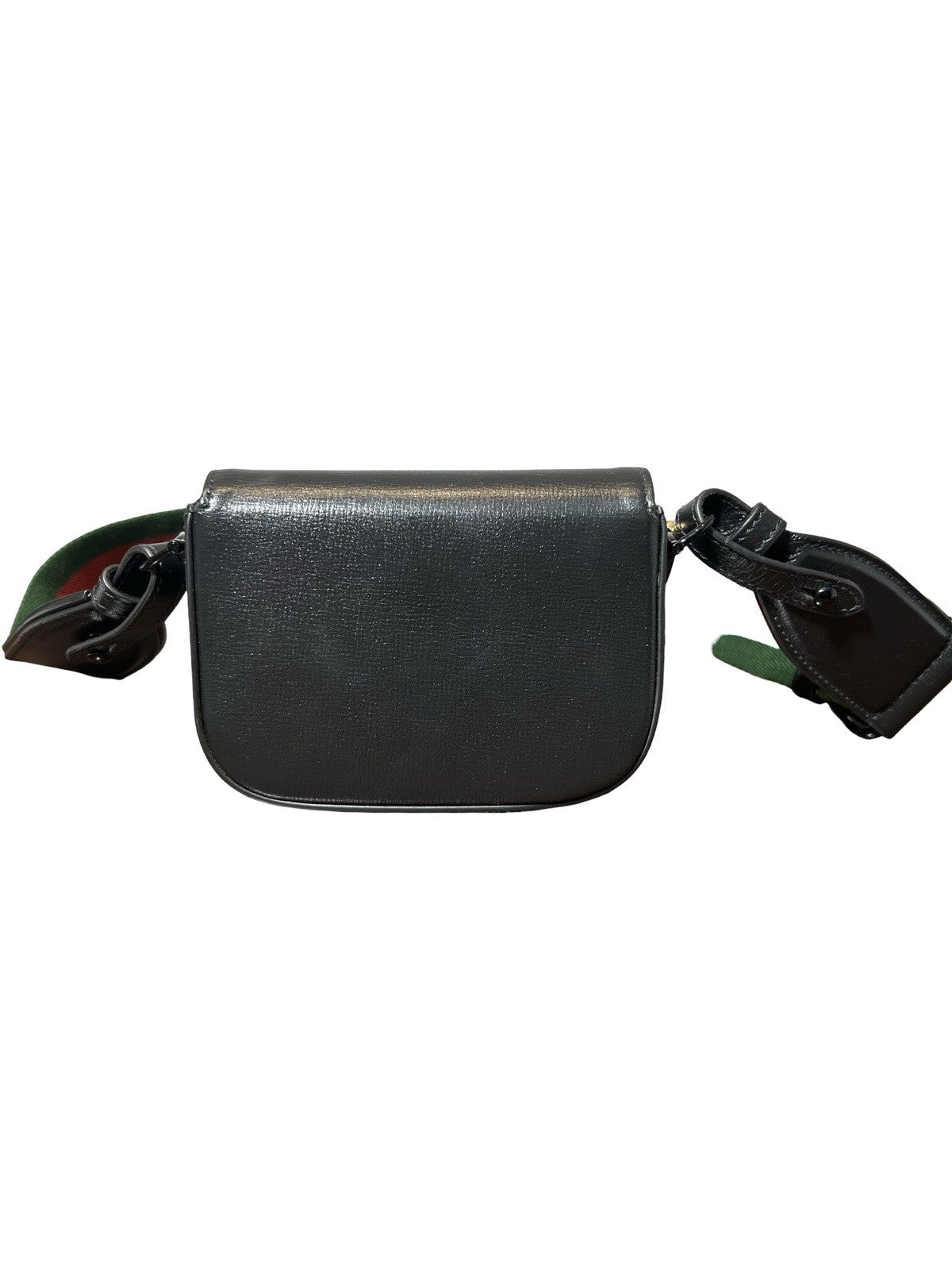 Gucci 2016-present Mini Leather Horsebit 1955 Web satchel
