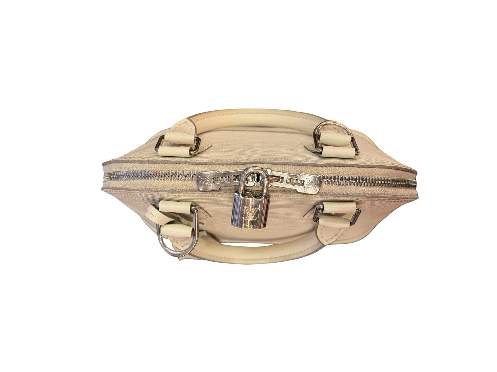 Louis Vuitton Epi Alma BB Ivory