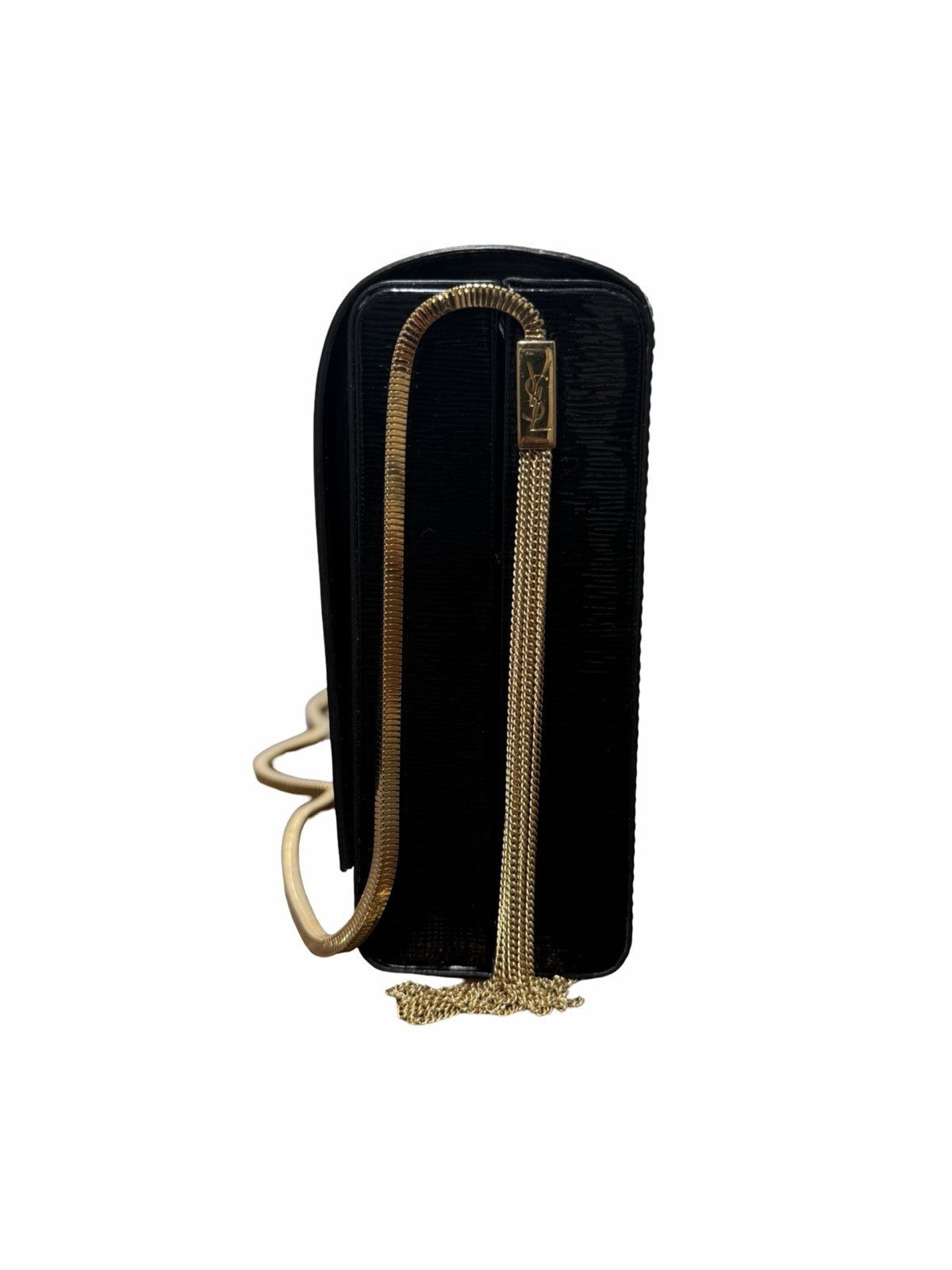 Saint Laurent YSL Patent Leather Small Kate Crossbody Bag
