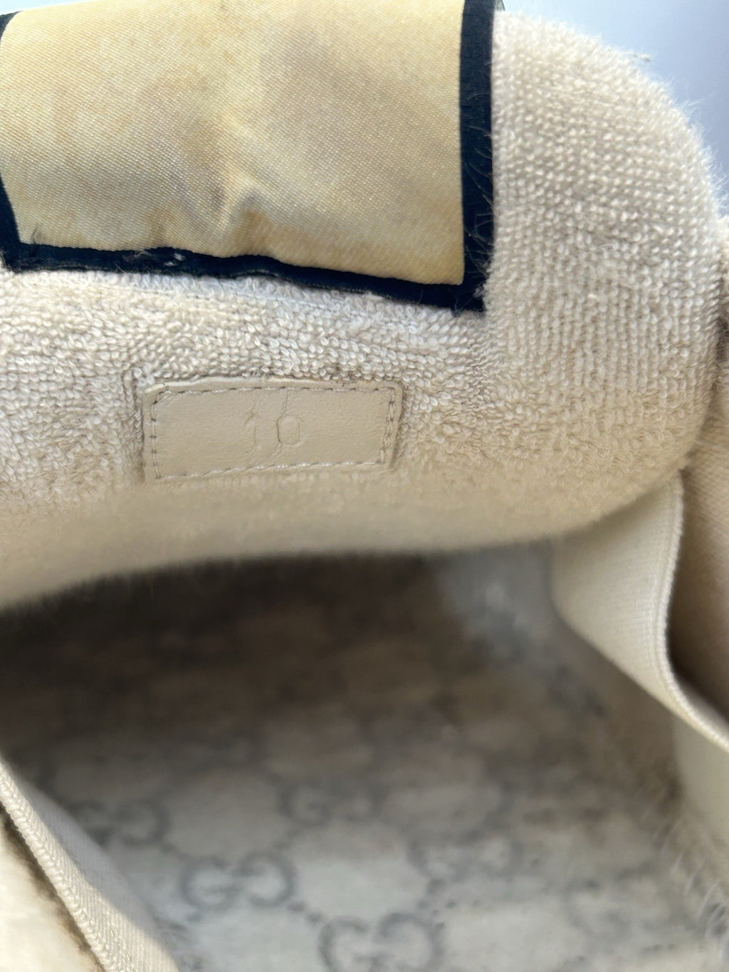 Gucci Screener Cloth Low Trainers Size 10US