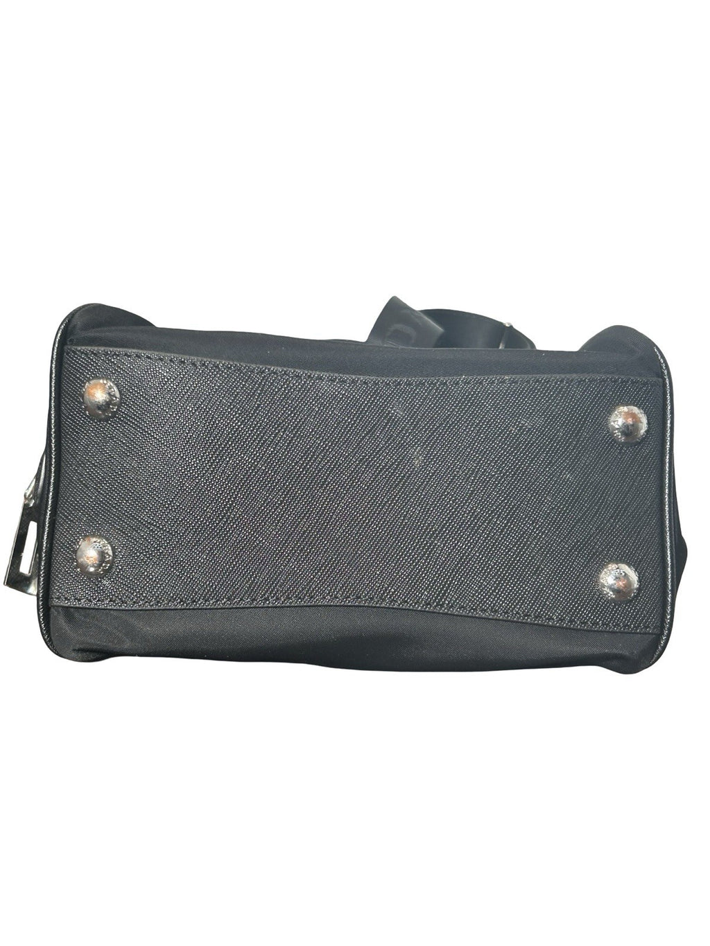Prada Re-Edition Nylon Top Handle Bag In Black