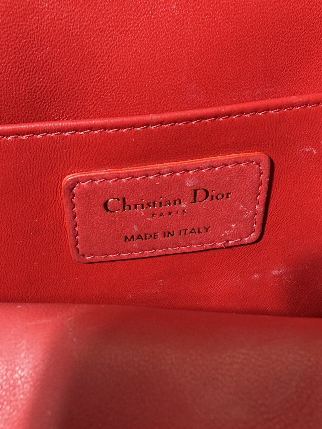Christian Dior Cannage Heart 3Way Mini Rucksack Daypack Backpack Lambskin