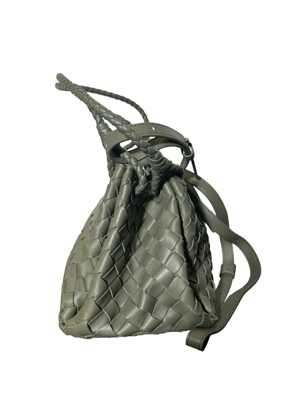 Bottega Veneta Parachute Medium Lambskin Shoulder Bag