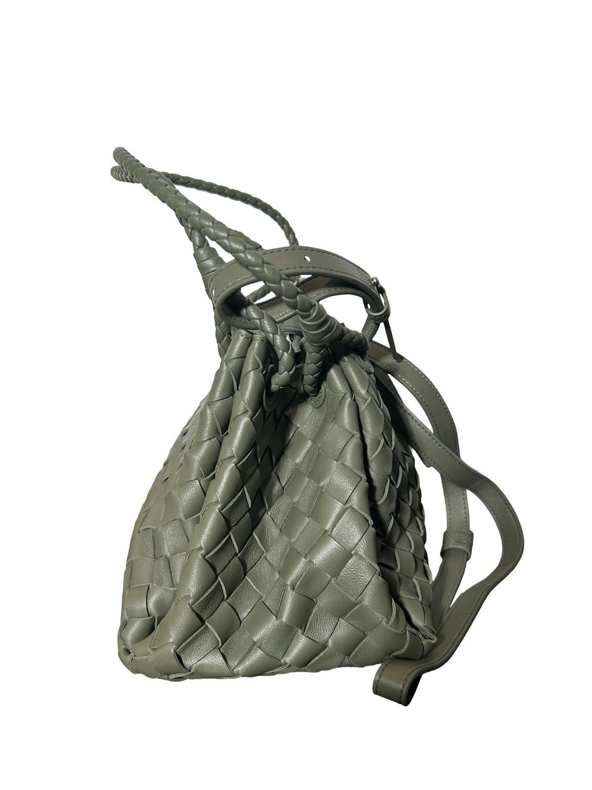 Bottega Veneta Parachute Medium Lambskin Shoulder Bag