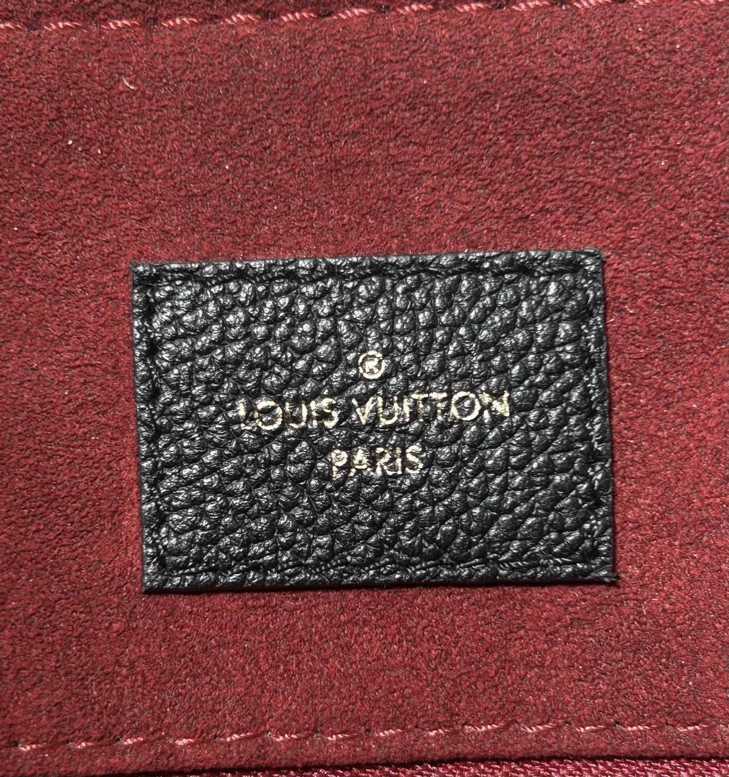 Louis Vuitton Grand Palais Handbag Monogram Empreinte Giant