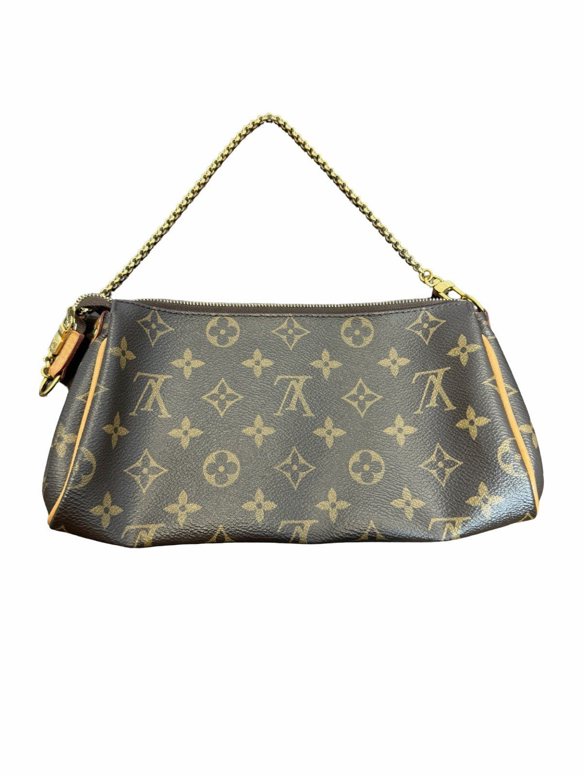 Louis Vuitton Monogram Eva Clutch Brown Shoulder Bag
