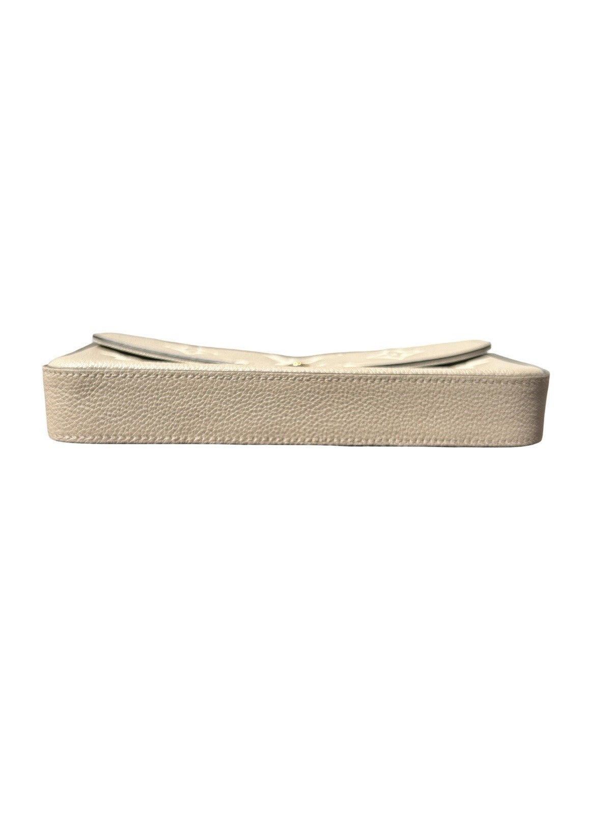 LOUIS VUITTON Empreinte Monogram Giant Felicie Pochette Brume Quartz