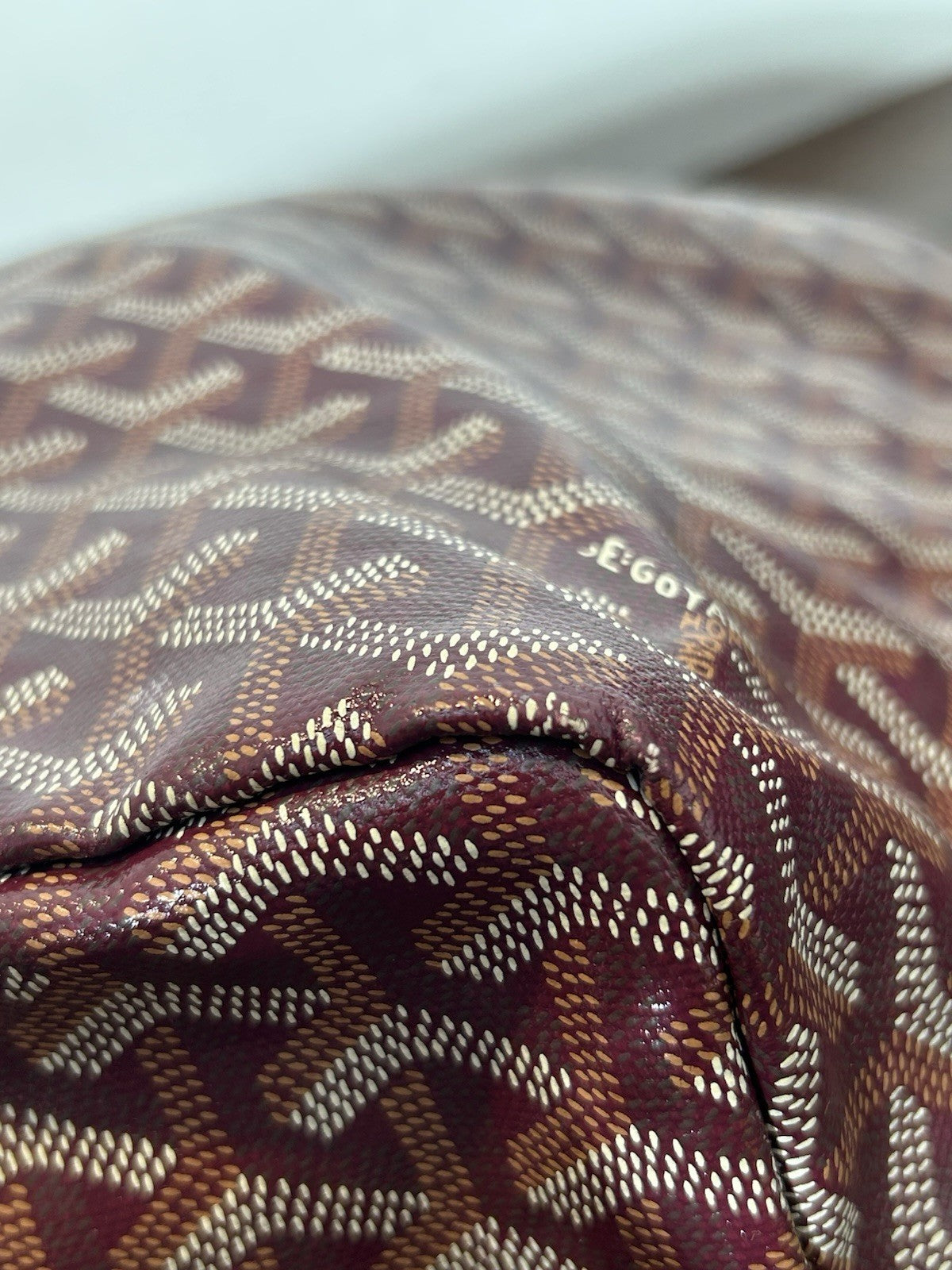 Goyard Goyardine Saint Louis PM Bordeaux AUTHENTIC