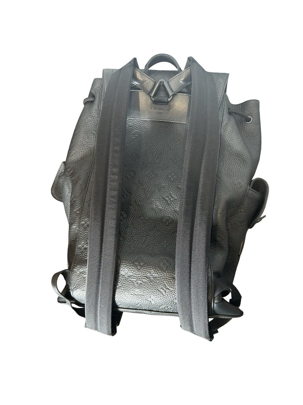 Louis Vuitton Christopher MM backpack Black Taurillon Leather